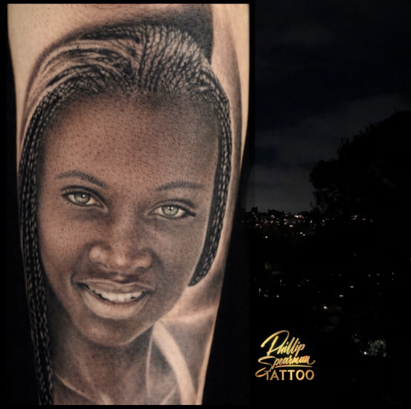 This black and grey portrait reveals a luminous depth through its smooth tonal transitions and subtle skin texture. The intricate braiding of her hair and the striking clarity in her eyes are beautifully rendered, reflecting the gentle life in her smile. It’s a powerful testament to the enduring affection captured in a cherished face.