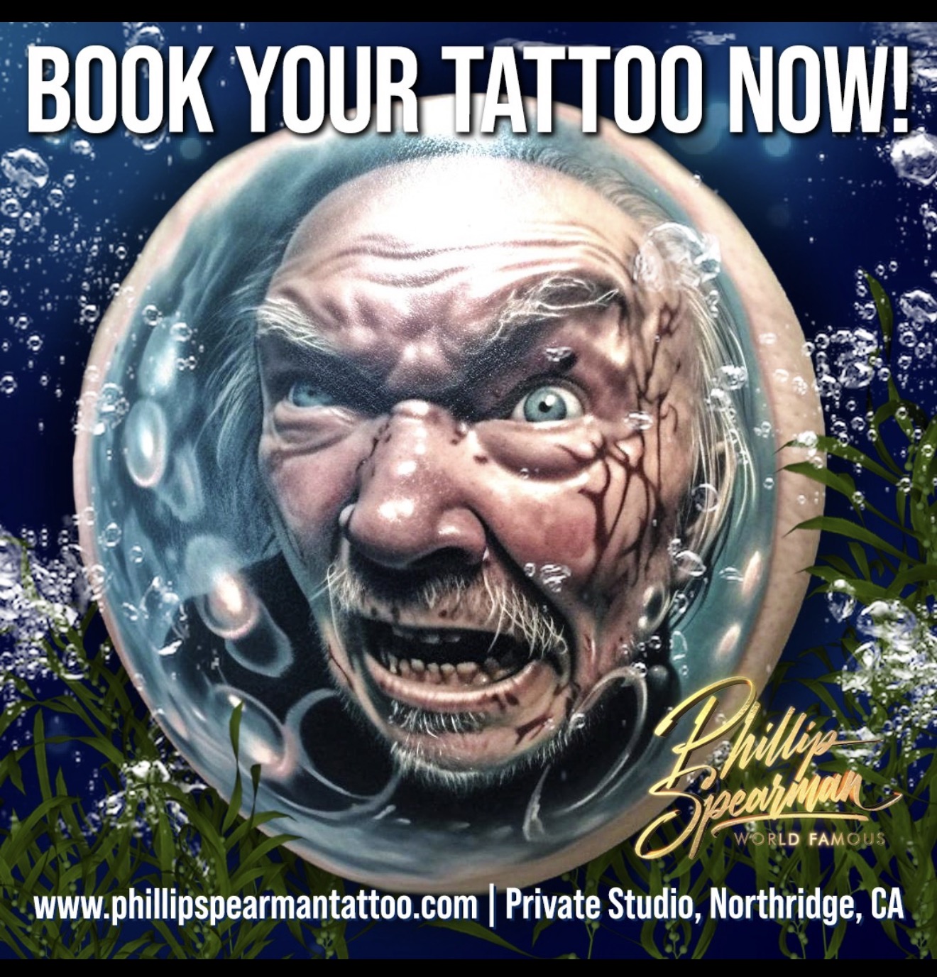 This striking portrait captures an intense moment, depicting a figure seemingly suspended within a bubble underwater. The artist’s attention to detail brings forth a raw emotional depth, from the vivid blue of his eyes to the intricate textures of his skin and the surrounding currents. It’s a powerful exploration of realism, where every bubble and facial line contributes to the dramatic tension of the piece.